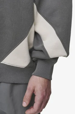 Pegador Sweaters|Slick Boxy Sweater Washed Anthracite