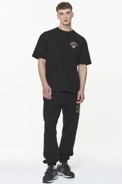 Pegador Tees|Smith Oversized Tee Vintage Washed Onyx Black