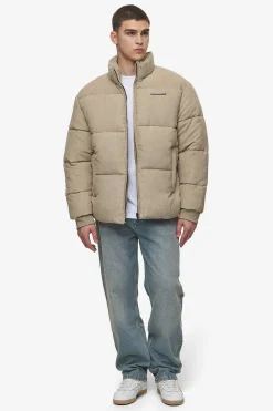 Pegador Jackets|Solin Cord Puffer Jacket Sand