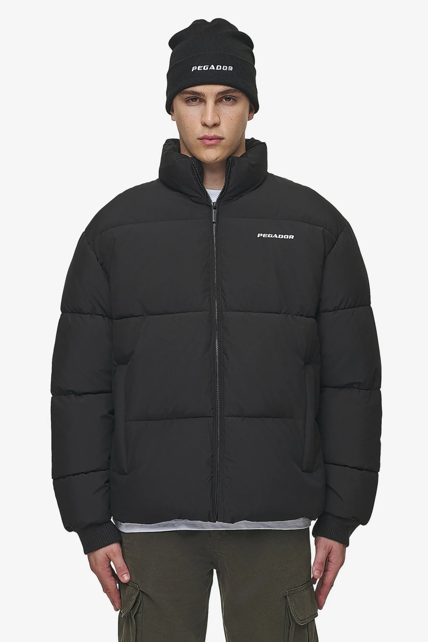 Pegador Jackets|Solin Puffer Jacket Black