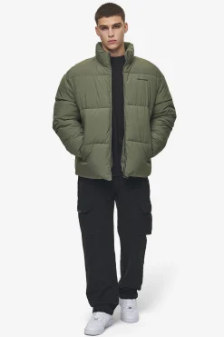 Pegador Jackets|Solin Puffer Jacket Mud Olive