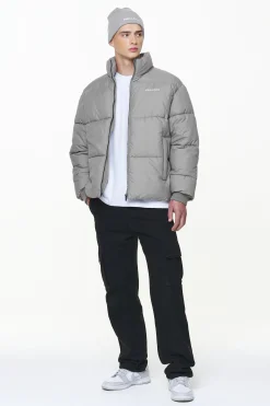 Pegador Jackets|Solin Puffer Jacket Rock Grey