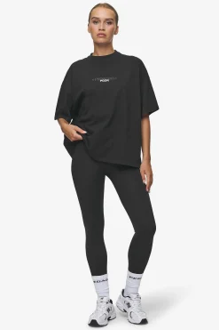 Pegador Tees|Sonia Heavy Oversized Tee Washed Black