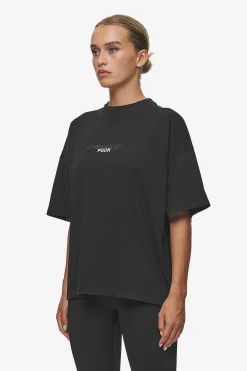 Pegador Tees|Sonia Heavy Oversized Tee Washed Black