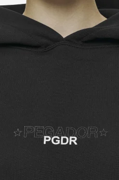 Pegador Hoodies|Sonia Oversized Hoodie Washed Black