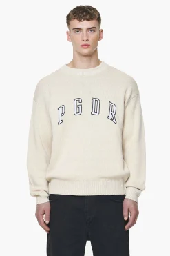 Pegador Sweaters|Knitwear|Spear Knit Sweater Kingdom Beige