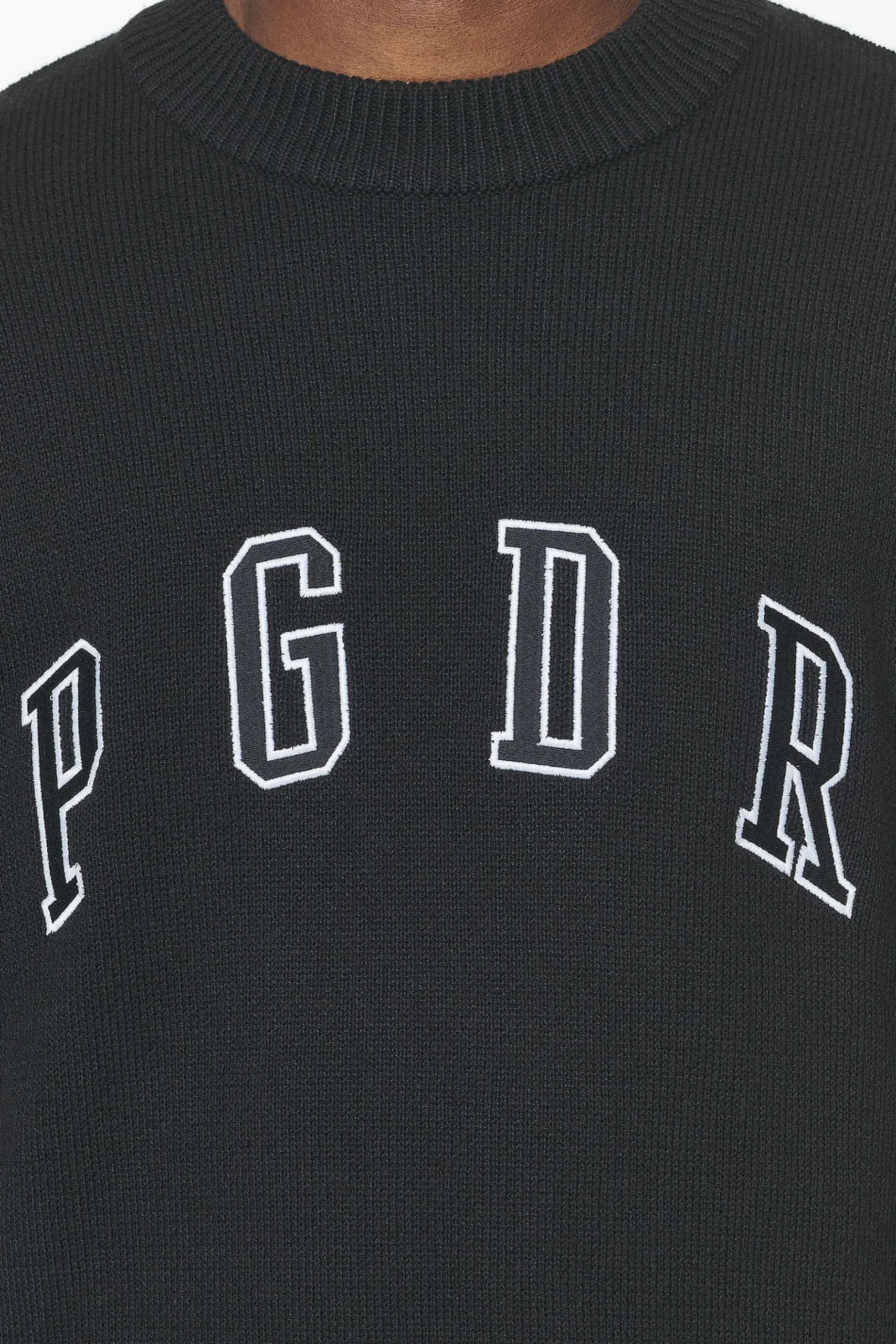 Pegador Sweaters|Knitwear|Spear Knit Sweater Onyx Black