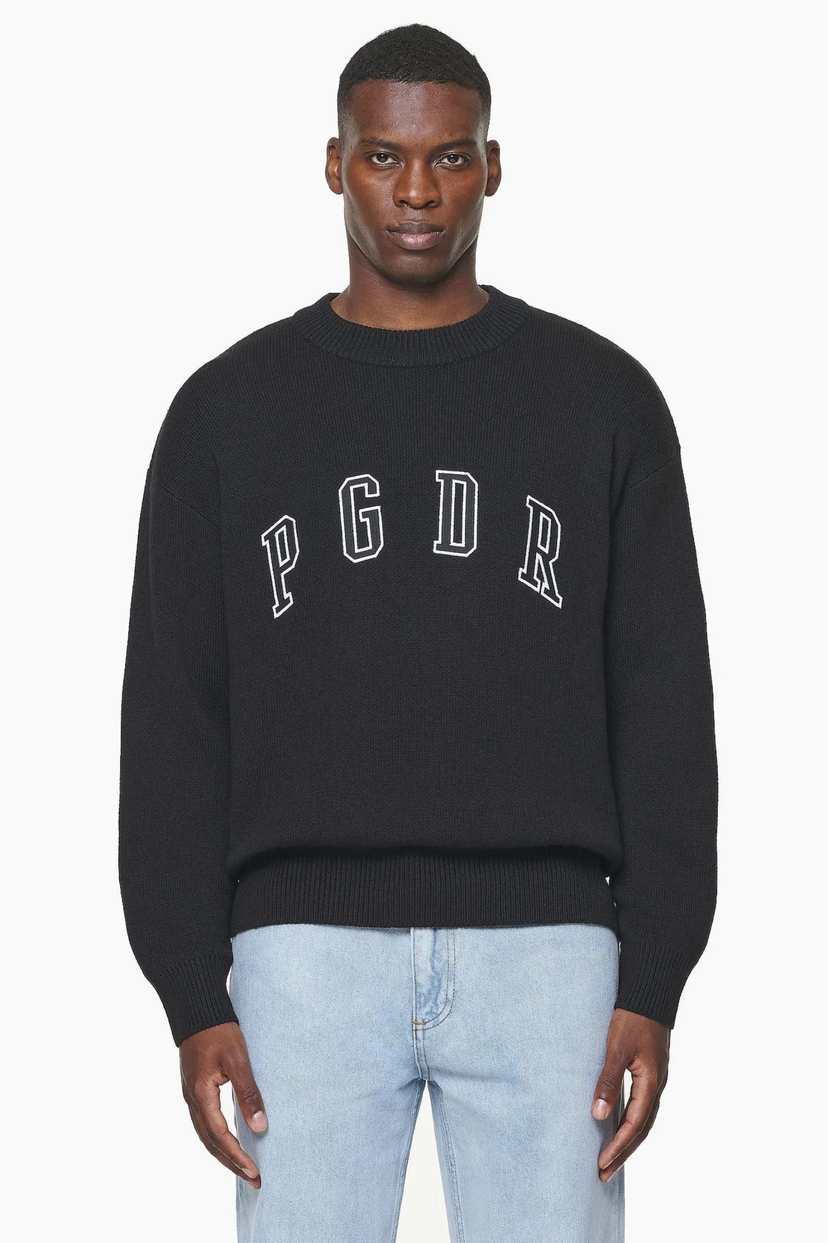 Pegador Sweaters|Knitwear|Spear Knit Sweater Onyx Black
