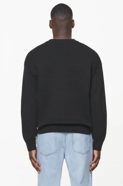 Pegador Sweaters|Knitwear|Spear Knit Sweater Onyx Black
