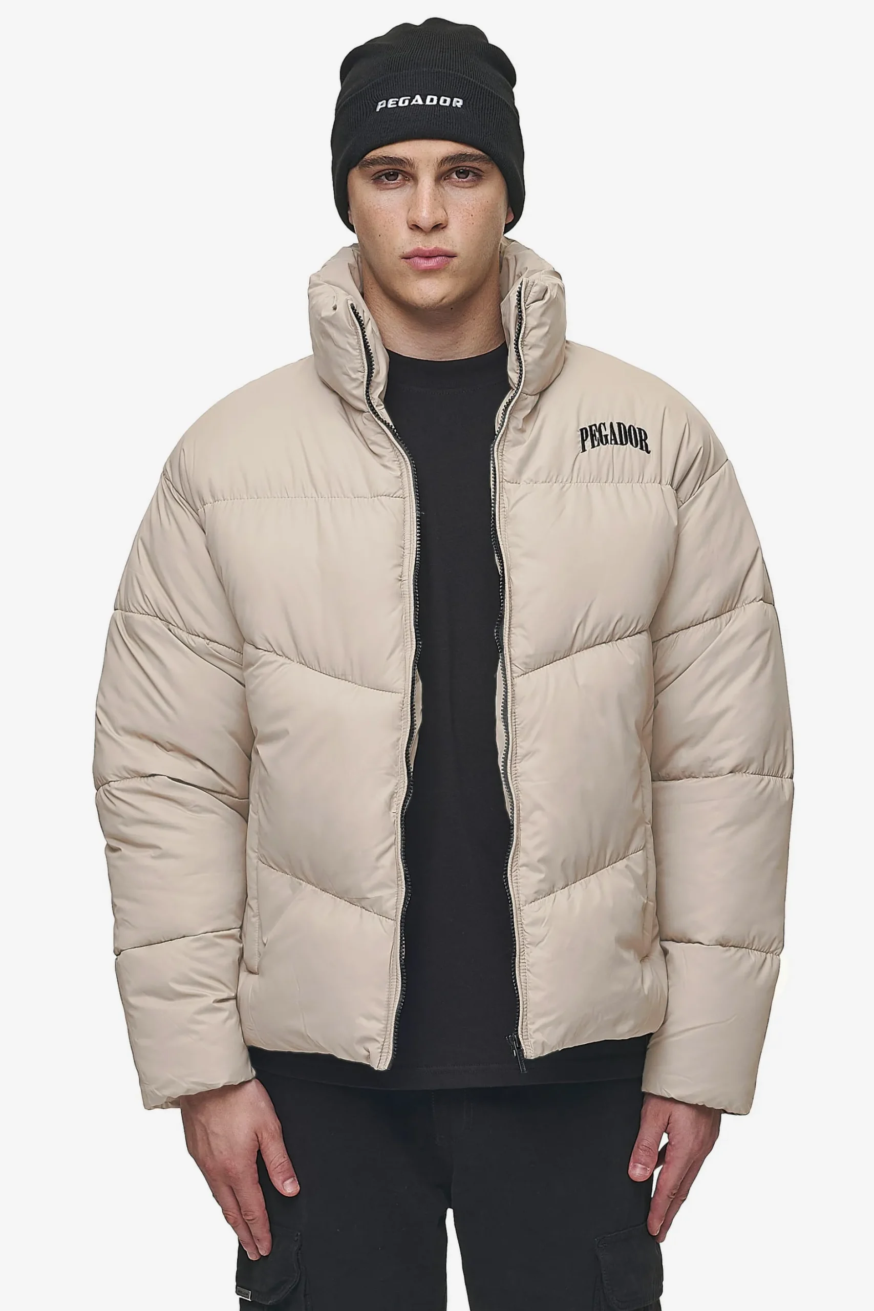 Pegador Jackets|Spiller Puffer Jacket Beige