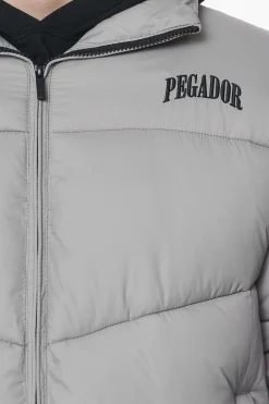 Pegador Jackets|Spiller Puffer Jacket Rock Grey
