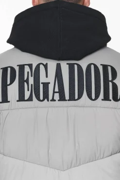 Pegador Jackets|Spiller Puffer Jacket Rock Grey
