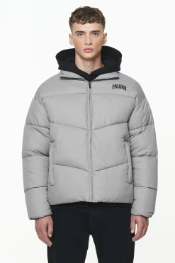 Pegador Jackets|Spiller Puffer Jacket Rock Grey