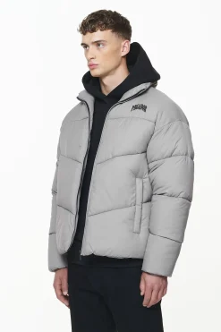 Pegador Jackets|Spiller Puffer Jacket Rock Grey