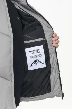 Pegador Jackets|Spiller Puffer Jacket Rock Grey