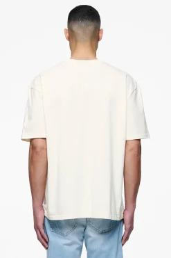 Pegador Tees|Stokes Oversized Tee Vintage Washed Unbleached