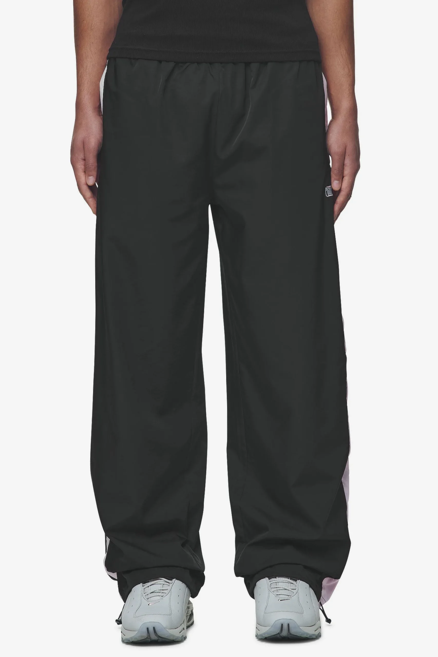 Pegador Pants & Joggers|Stow Wide Track Pants Black Bubblegum
