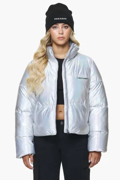 Pegador Jackets|Sugar Future Puffer Jacket Chrome