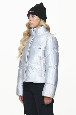 Pegador Jackets|Sugar Future Puffer Jacket Chrome