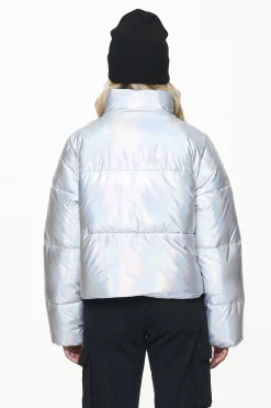 Pegador Jackets|Sugar Future Puffer Jacket Chrome