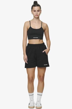Pegador Shorts|Sully High Waisted Shorts White Gum Black