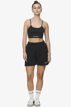 Pegador Shorts|Sully High Waisted Shorts White Gum Black