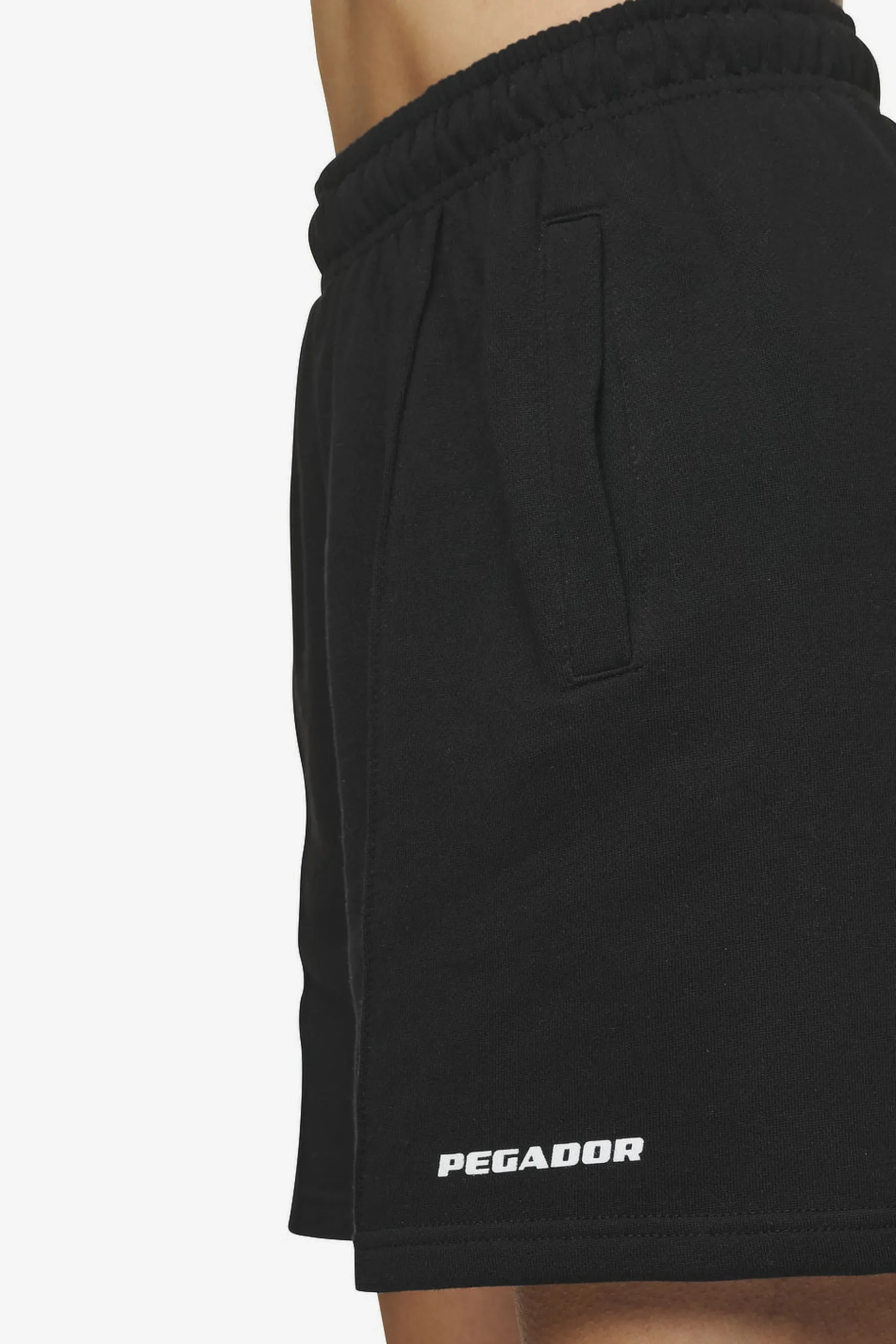 Pegador Shorts|Sully High Waisted Shorts White Gum Black