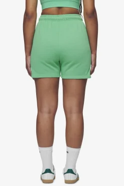 Pegador Shorts|Sully High Waisted Shorts White Gum Washed peppermint green