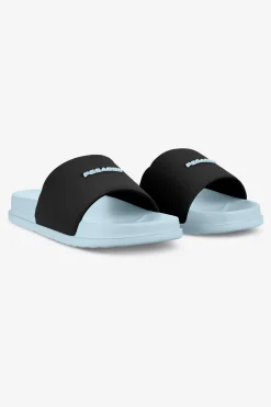 Pegador Slides|Slides|Suna Slide Black Baby blue