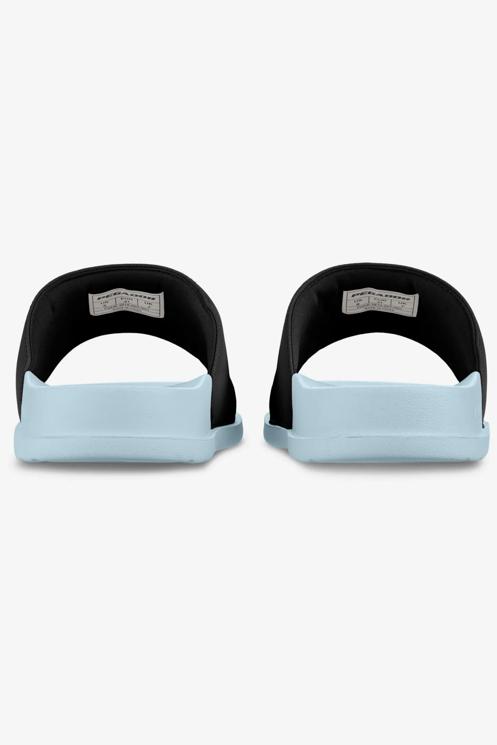 Pegador Slides|Slides|Suna Slide Black Baby blue