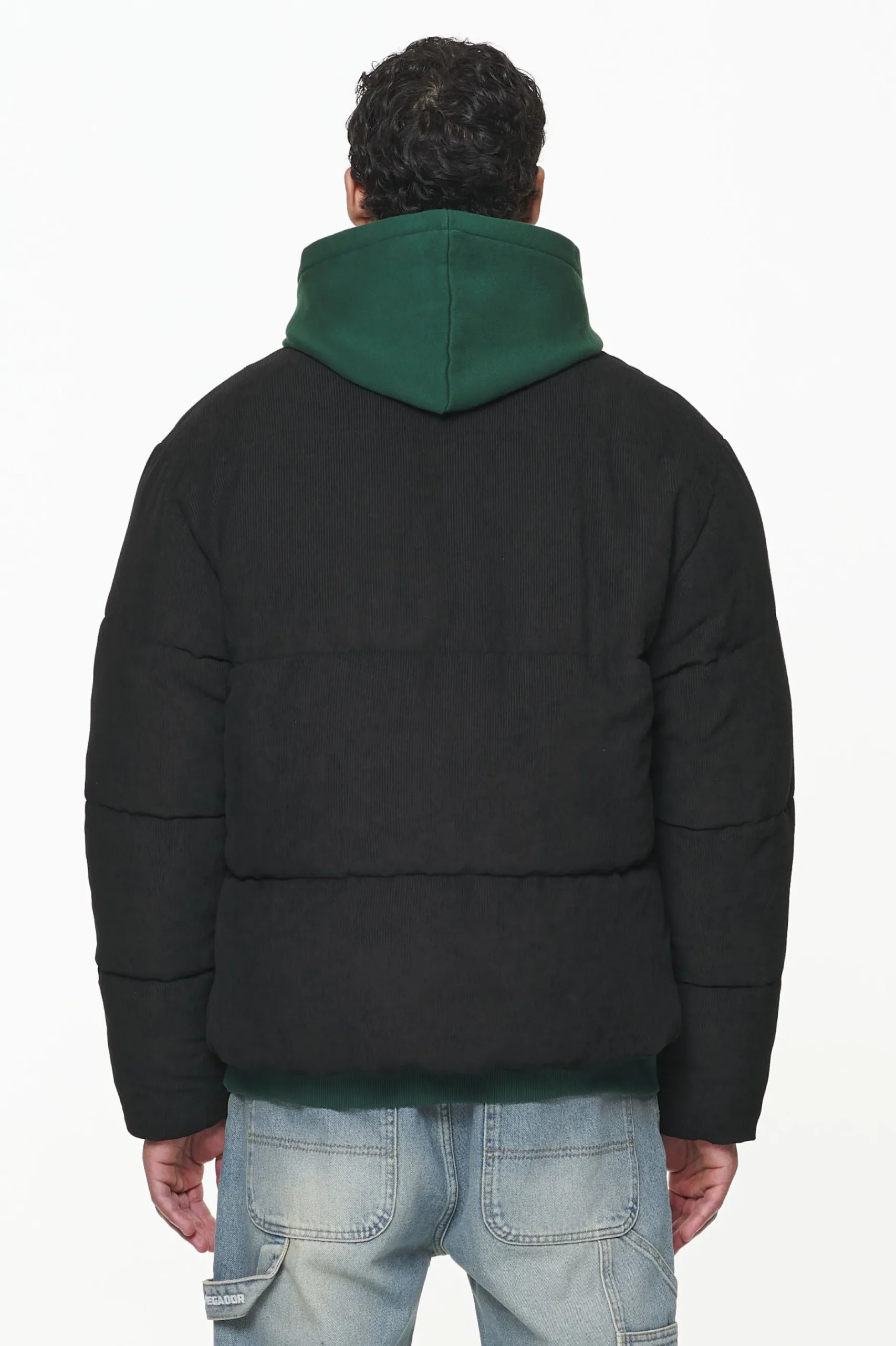 Pegador Jackets|Sundre Cord Puffer Jacket Black