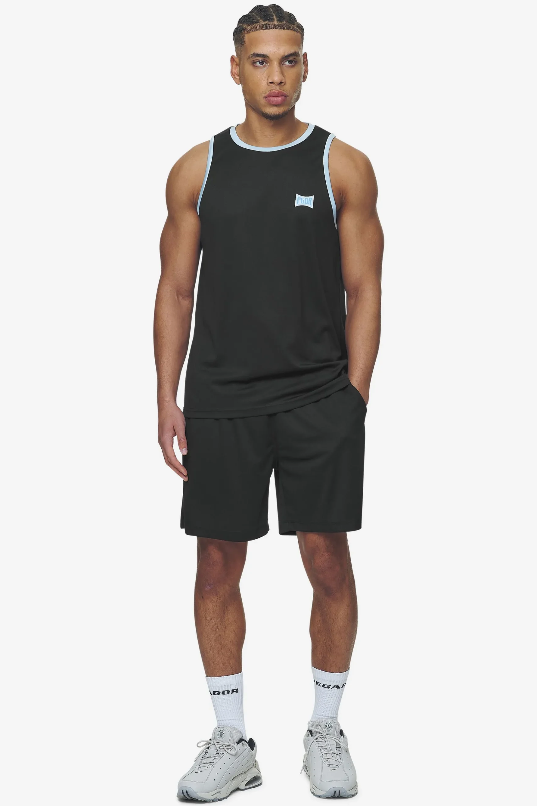 Pegador Shorts|Sutro Mesh Shorts Black