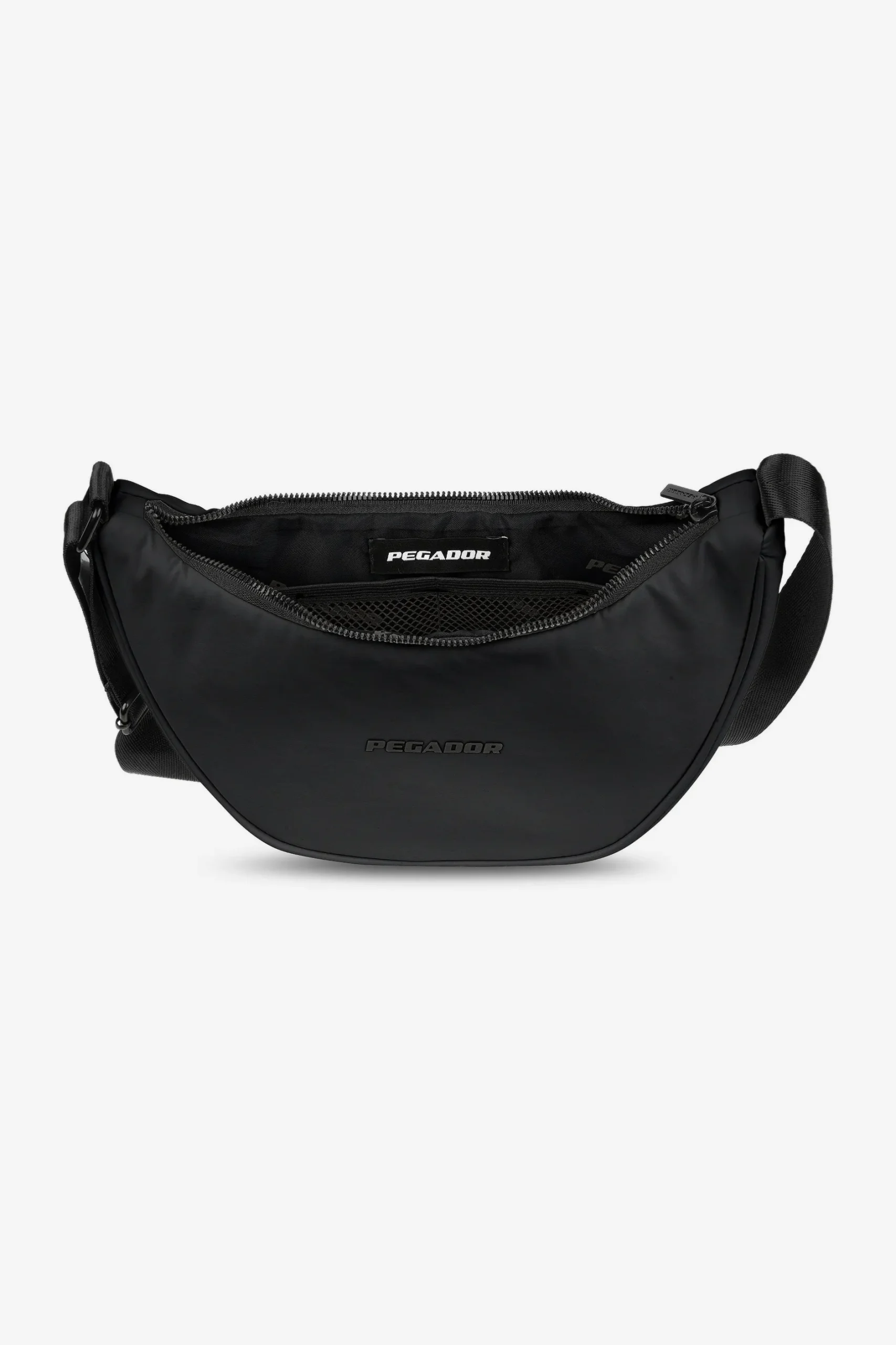 Pegador Bags|Bags|Sycamore Logo Nylon Shoulder Bag Black