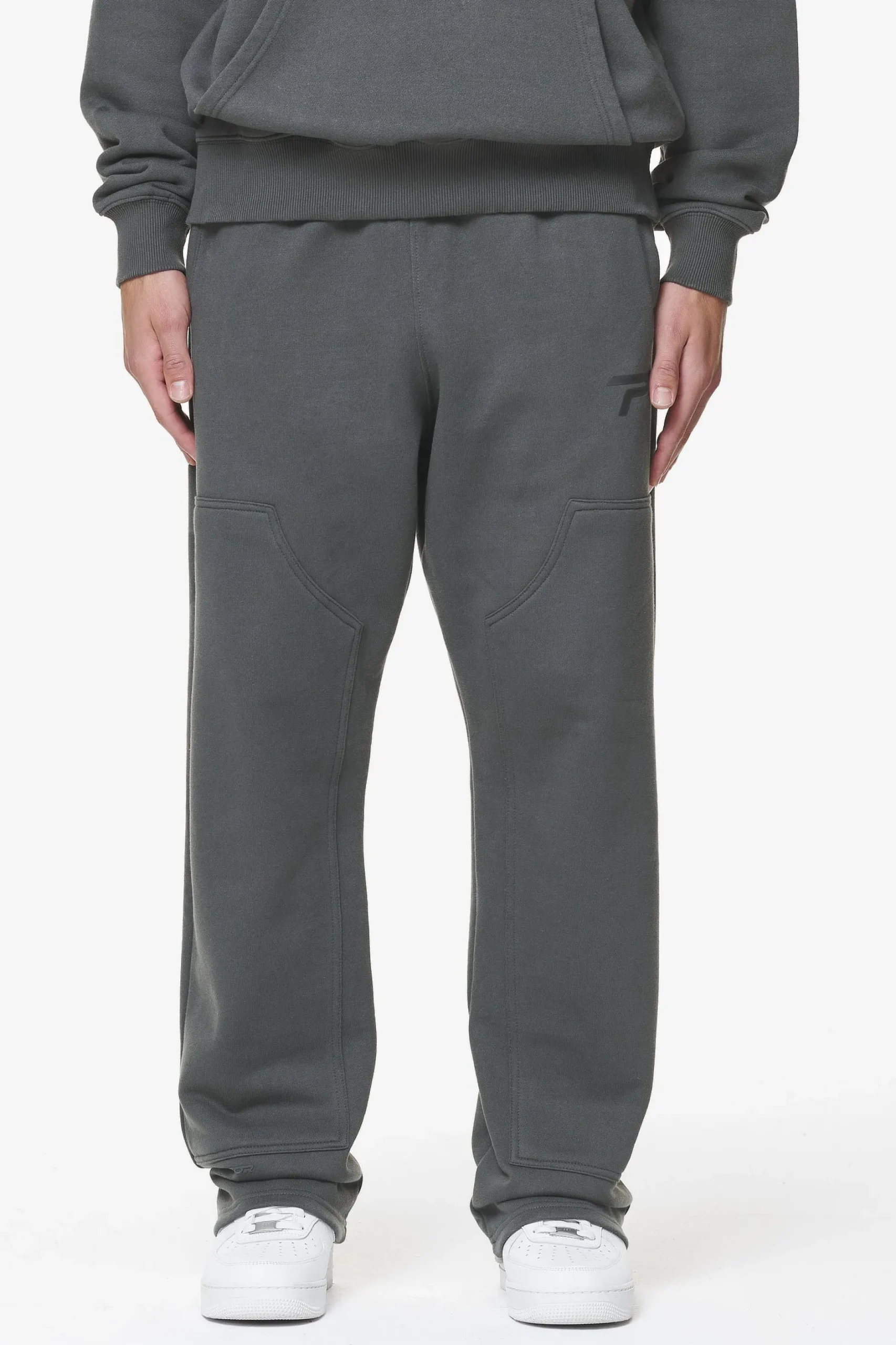 Pegador Pants & Joggers|Tacona Carpenter Sweat Pants Washed Volcano Grey