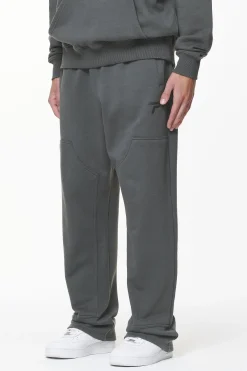 Pegador Pants & Joggers|Tacona Carpenter Sweat Pants Washed Volcano Grey