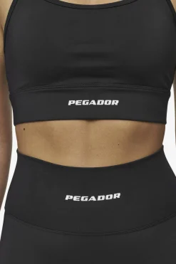 Pegador Tops|Taja Sport Bra White Black