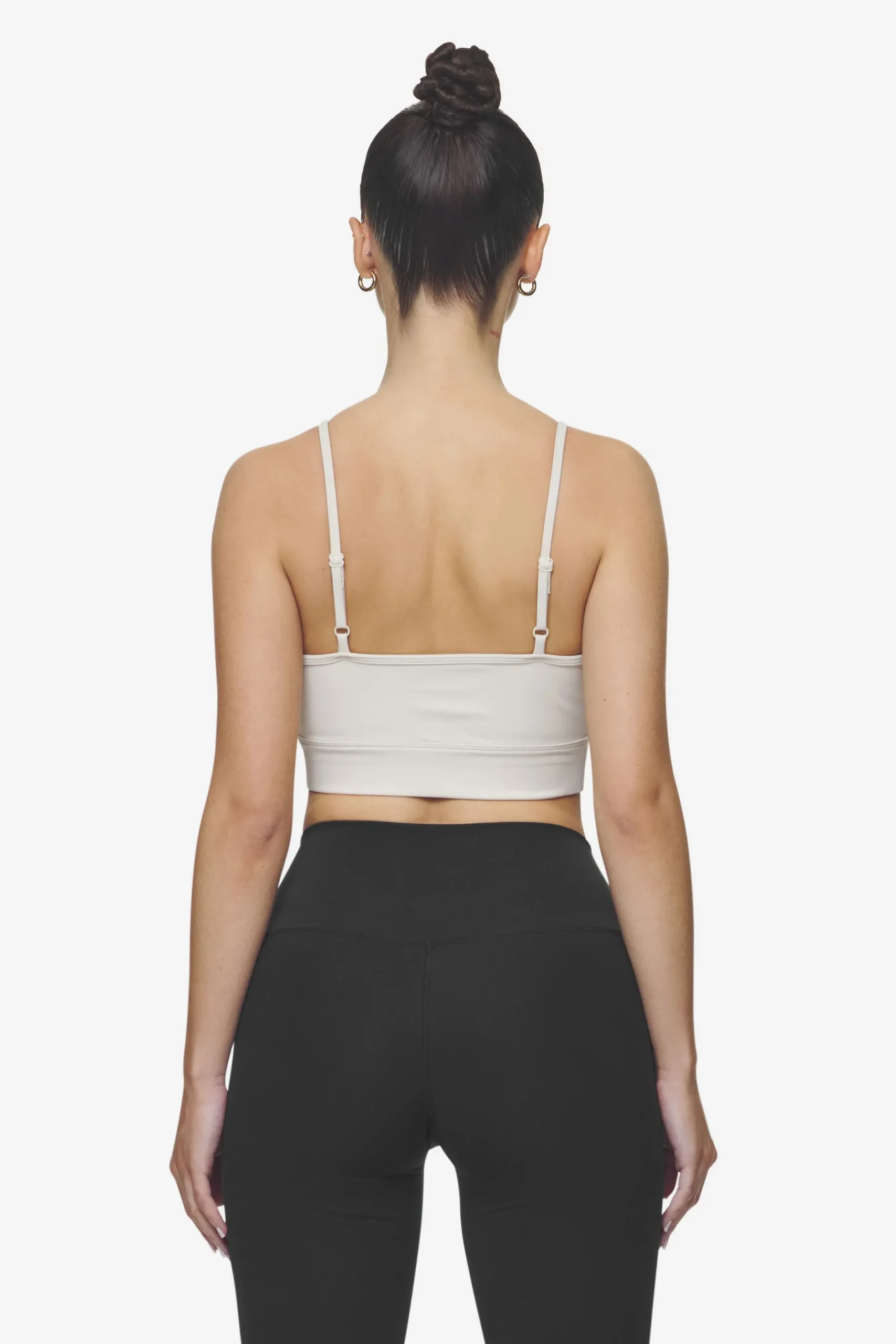 Pegador Tops|Taja Sport Bra White Coast sand