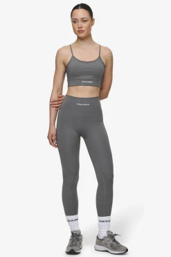 Pegador Tops|Taja Sport Bra Deep Grey White