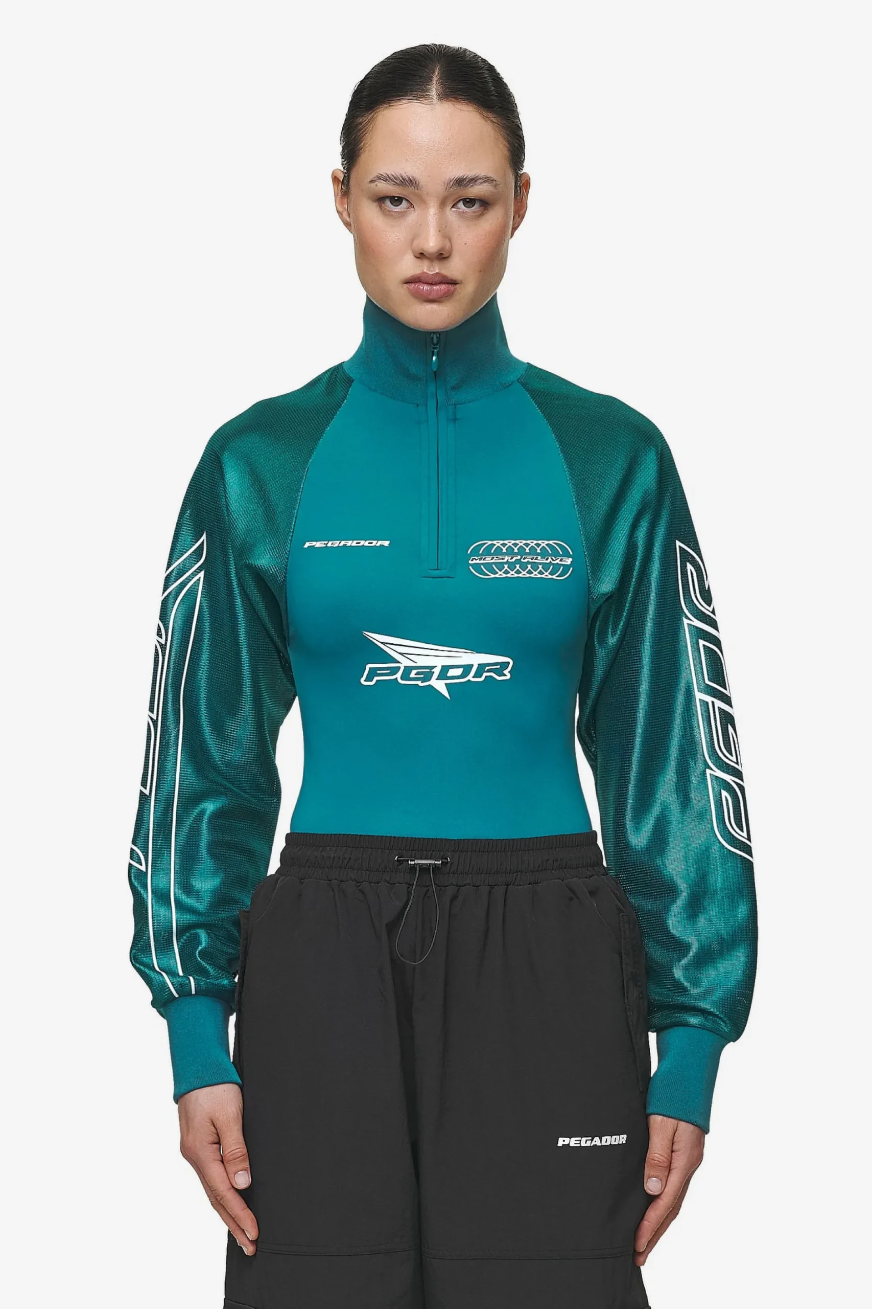 Pegador Bodysuits|Takaya Bodysuit Urban Turquoise