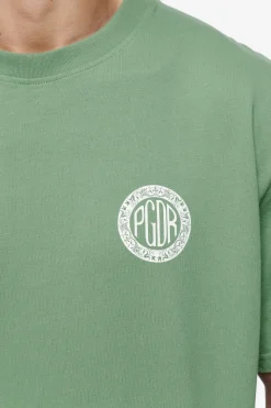 Pegador Tees|Talbot Oversized Tee Vintage Washed Cypress Green