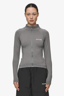 Pegador Longsleeves|Tale Zip Longsleeve Deep Grey