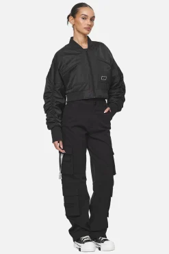 Pegador Pants|Tanami Wide Cargo Pants  Black