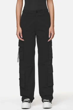 Pegador Pants|Tanami Wide Cargo Pants  Black