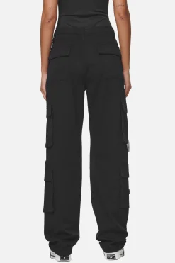 Pegador Pants|Tanami Wide Cargo Pants  Black