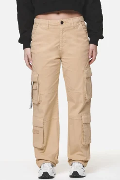 Pegador Pants|Tanami Wide Cargo Pants  Washed Safari Sand