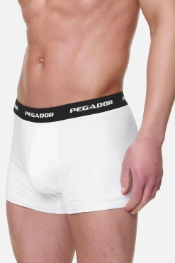 Pegador Underwear|Tantun Boxershorts 3 Pack Black Grey Melange White