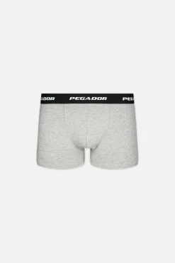 Pegador Underwear|Tantun Boxershorts 3 Pack Black Grey Melange White