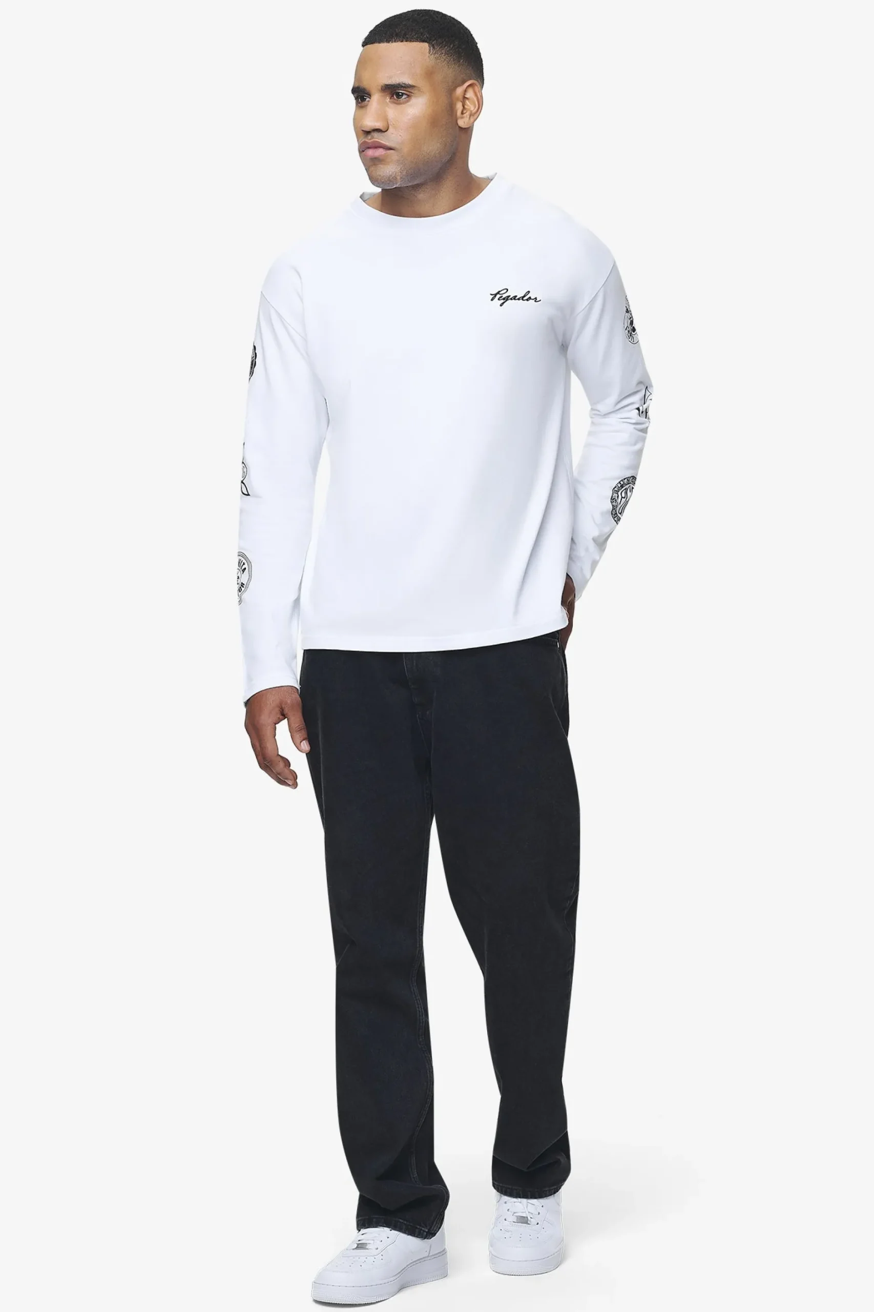 Pegador Longsleeves|Teston Longsleeve White