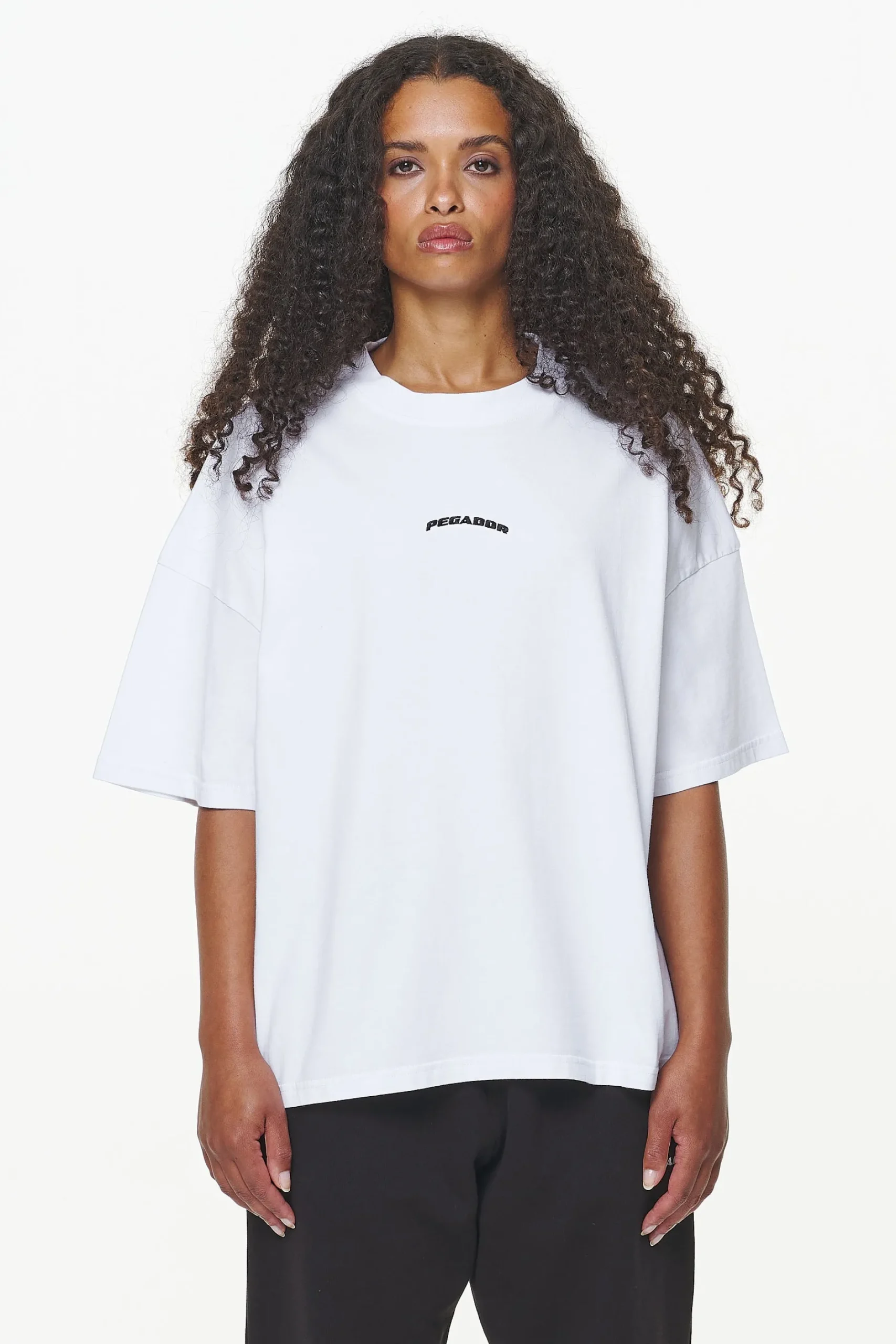 Pegador Tees|Thames Heavy Oversized Tee White