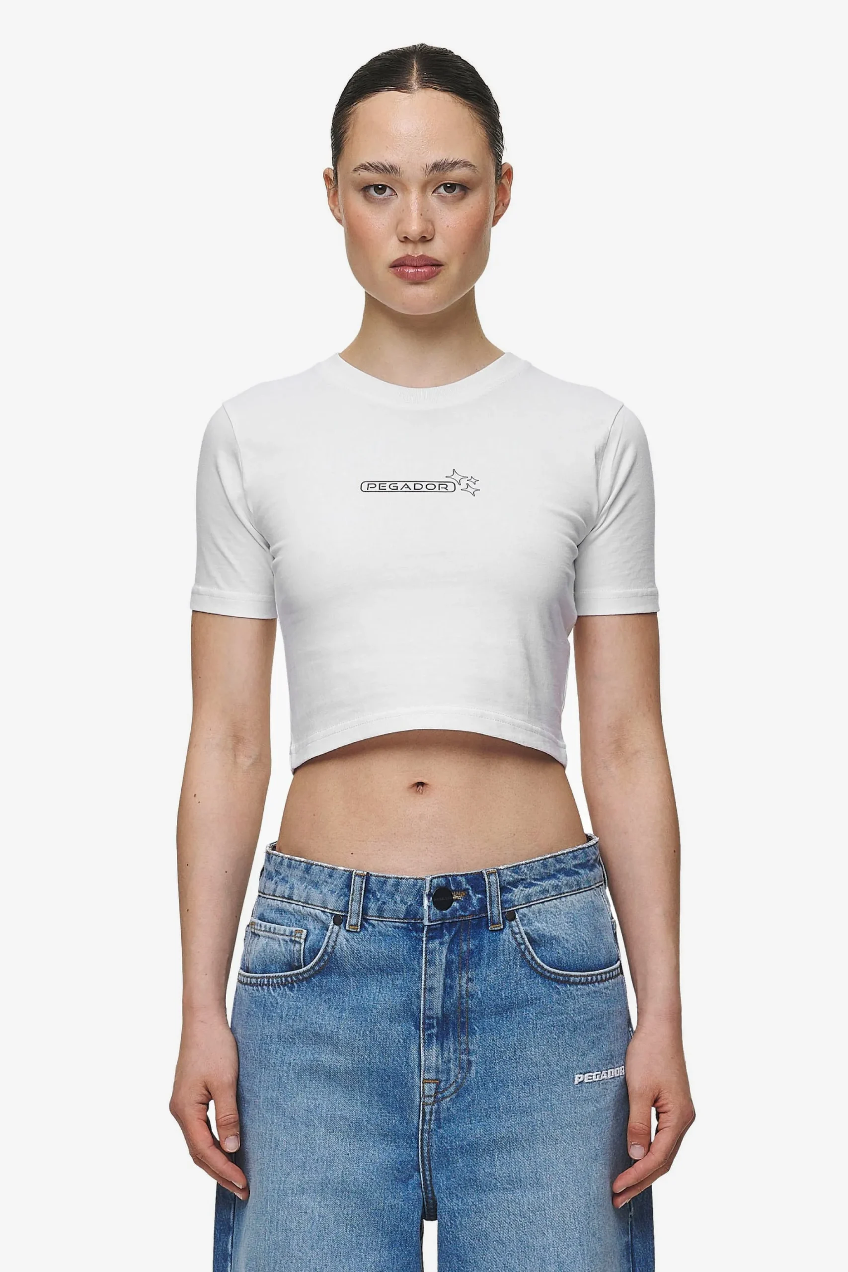 Pegador Tees|Thea Baby Tee White